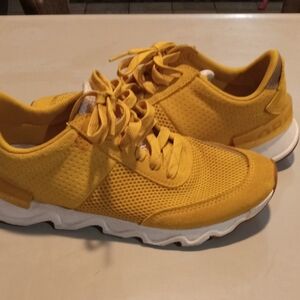 Women's Yellow Sorel Sneakers